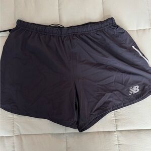 New Balance Men's Dark Gray Athletic Shorts